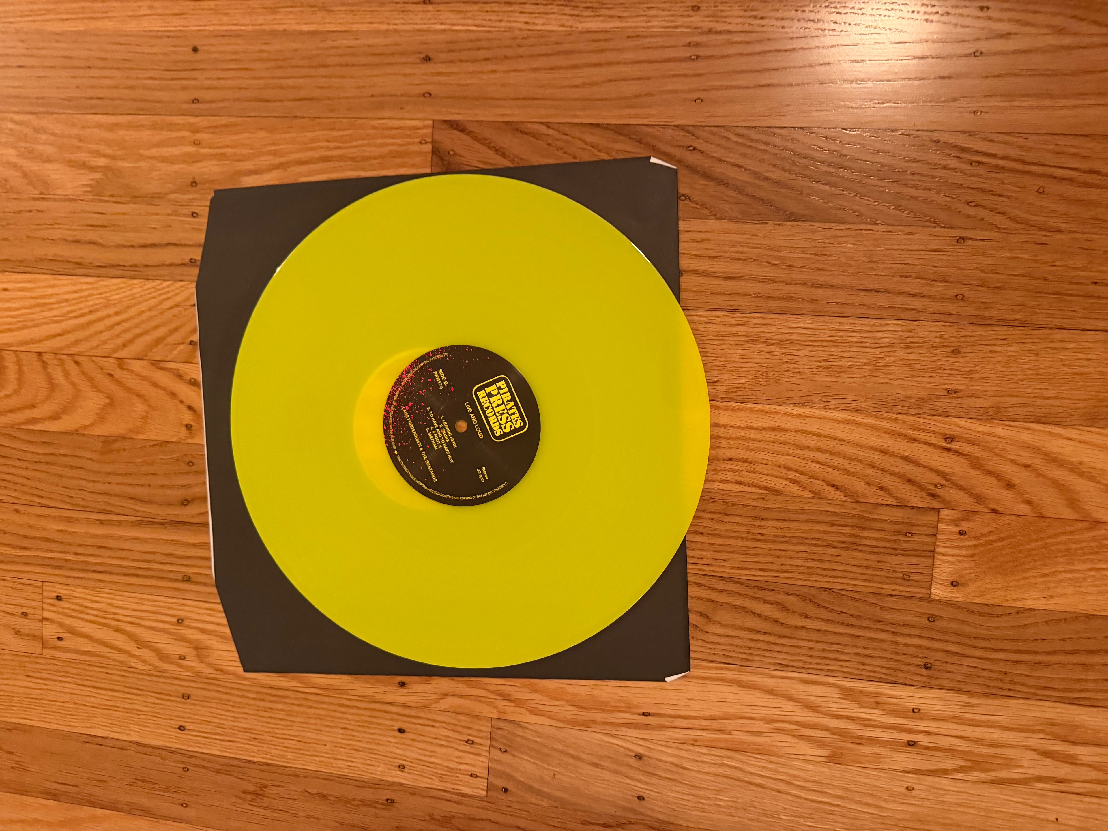 Lars Frederiksen and the Bastards (NEON GREEN) Live & Loud