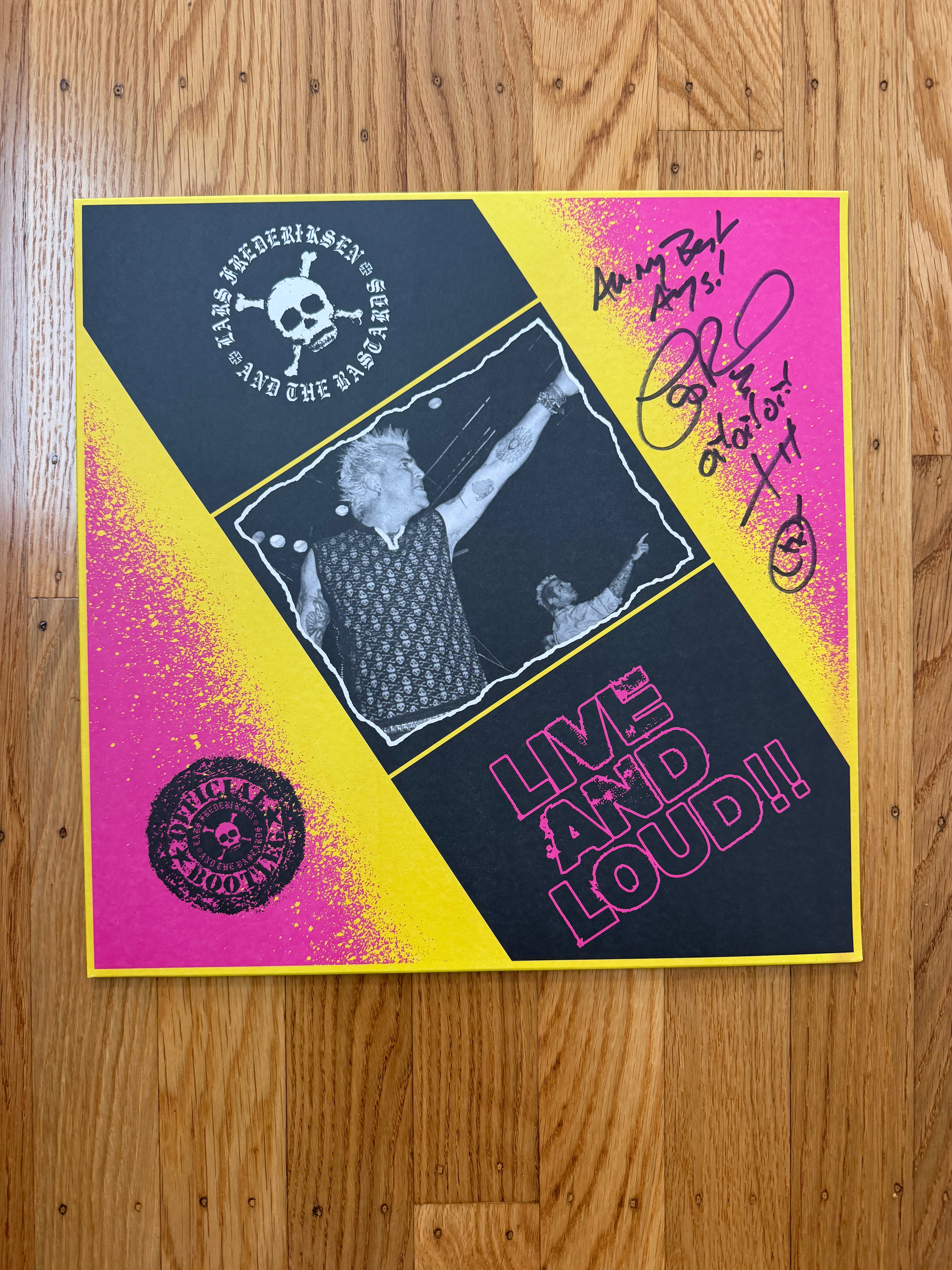 Lars Frederiksen and the Bastards (NEON GREEN) Live & Loud