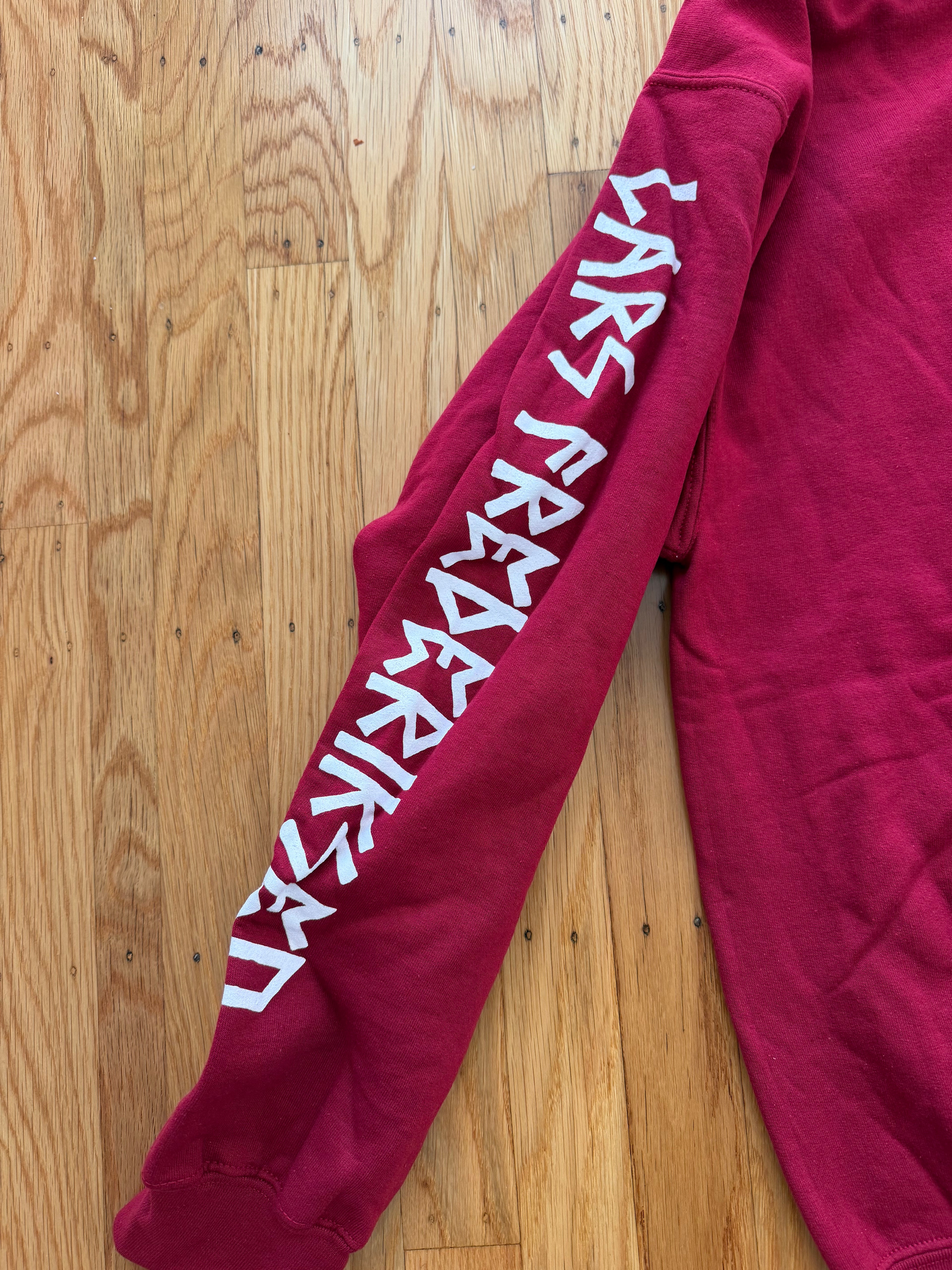Lars Frederiksen "Raven" Hoodie (Burgundy)