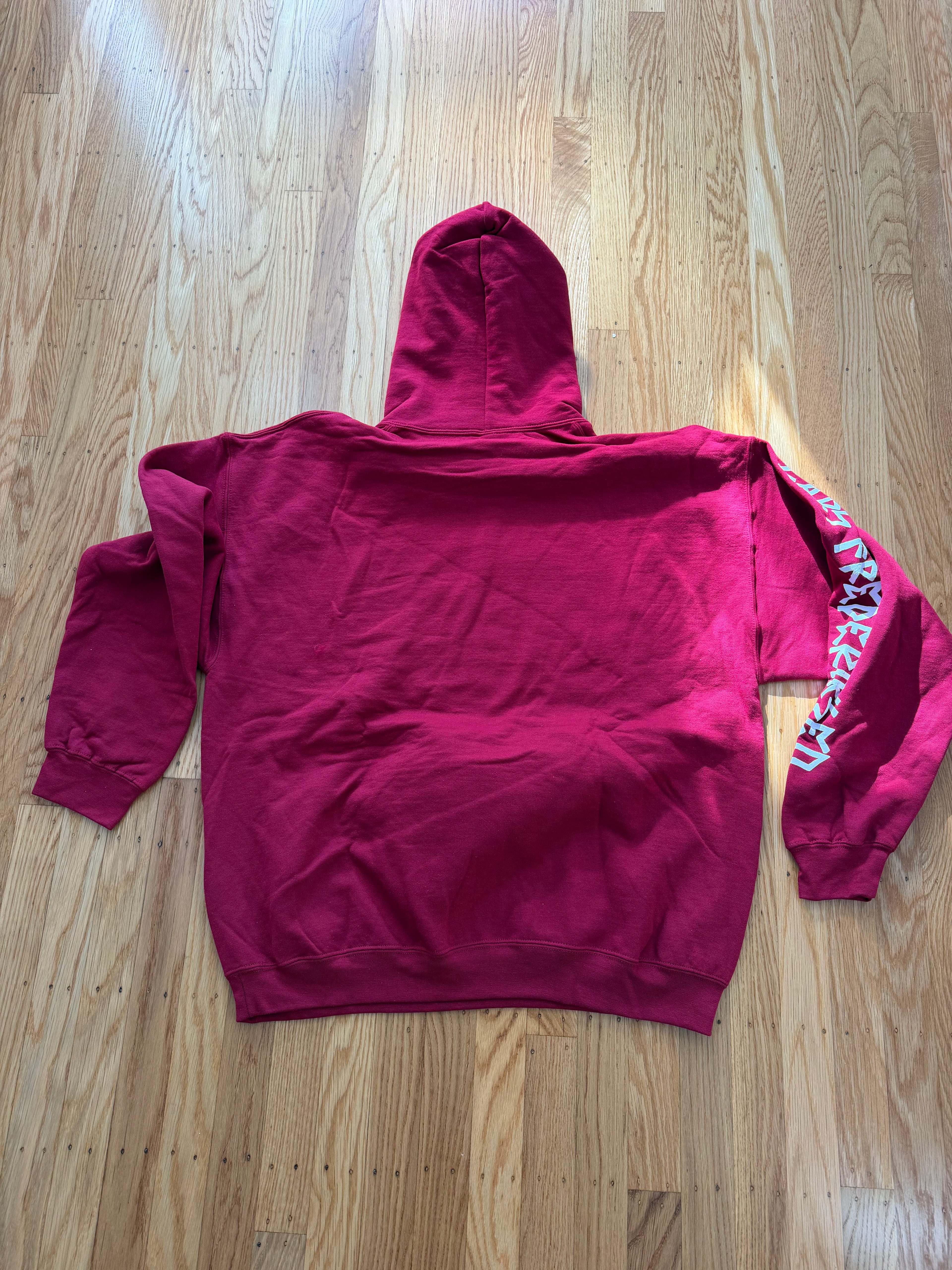 Lars Frederiksen "Raven" Hoodie (Burgundy)