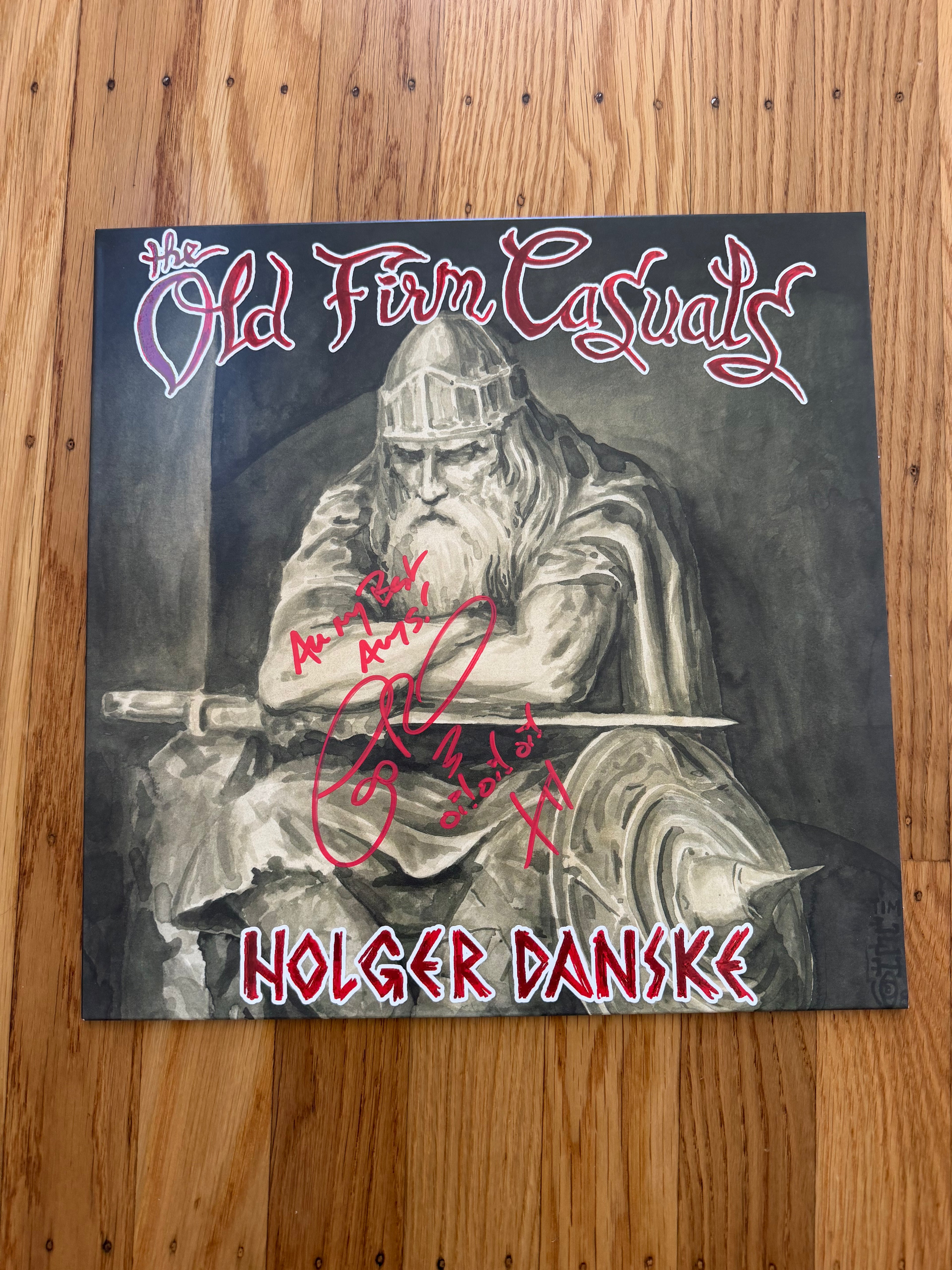 The Old Firm Casuals "Holger Danske" Red Vinyl