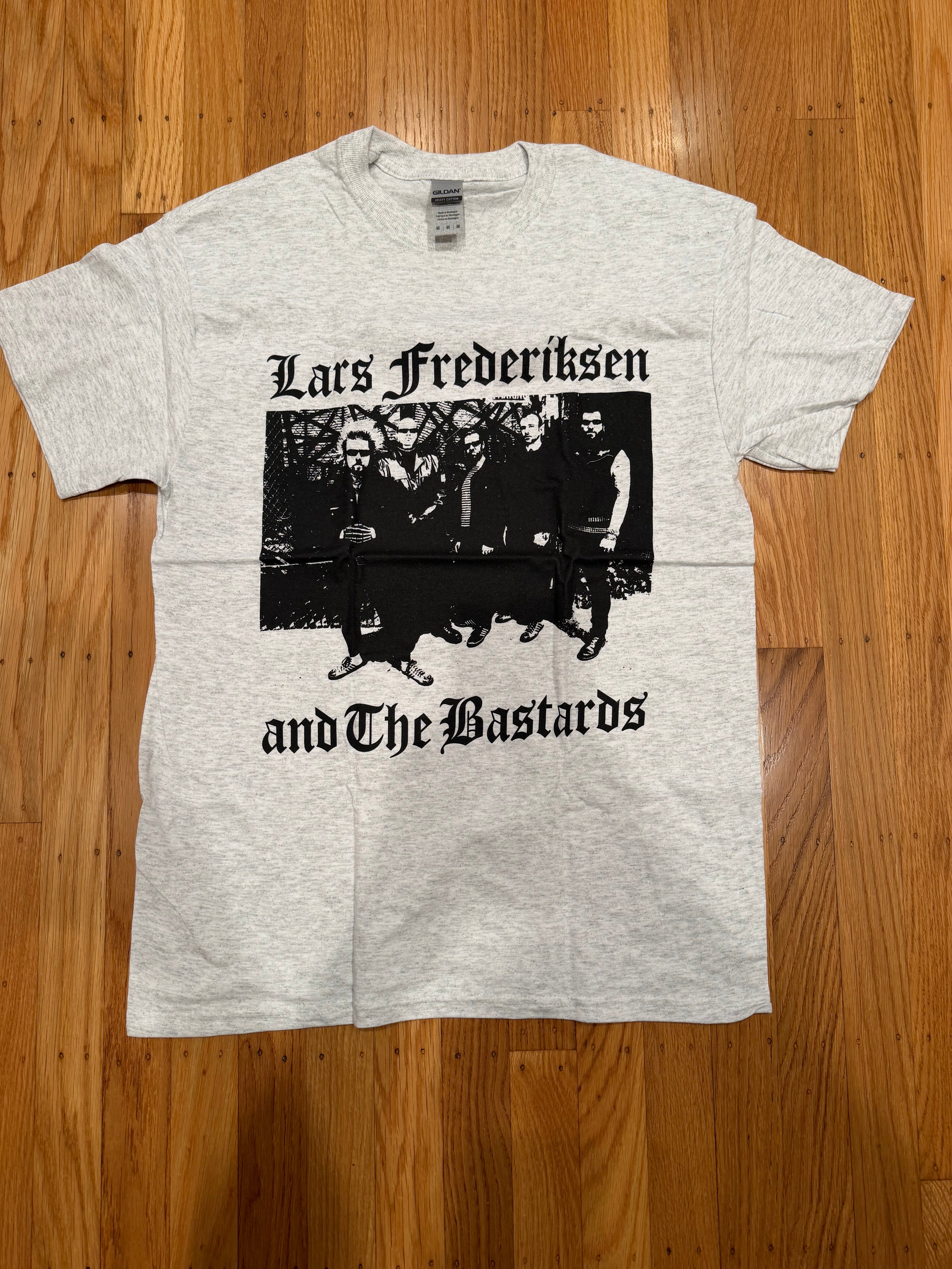 Lars Frederiksen And The Bastards "GRAY PHOTO TEE"