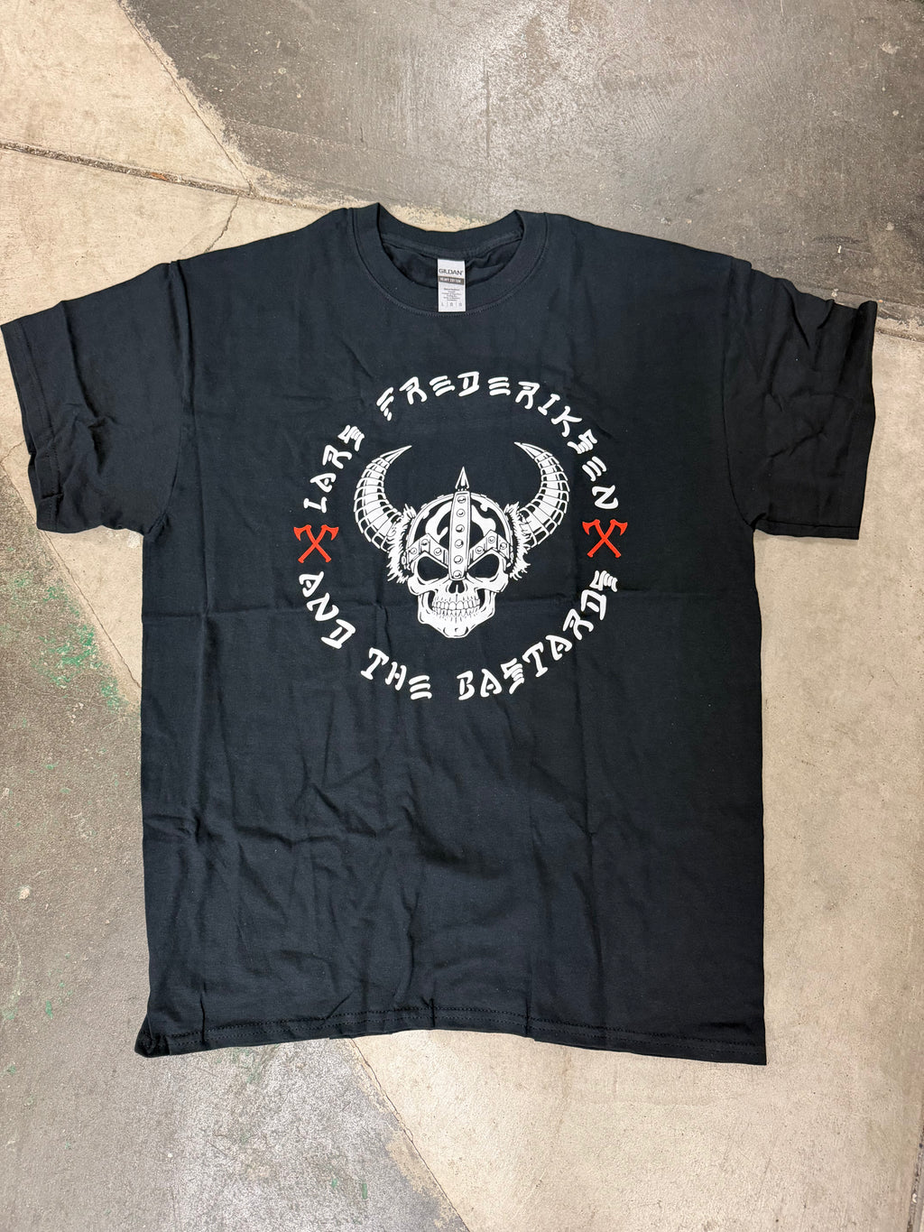 Lars Frederiksen And The Bastards "Viking Skull" T-shirt