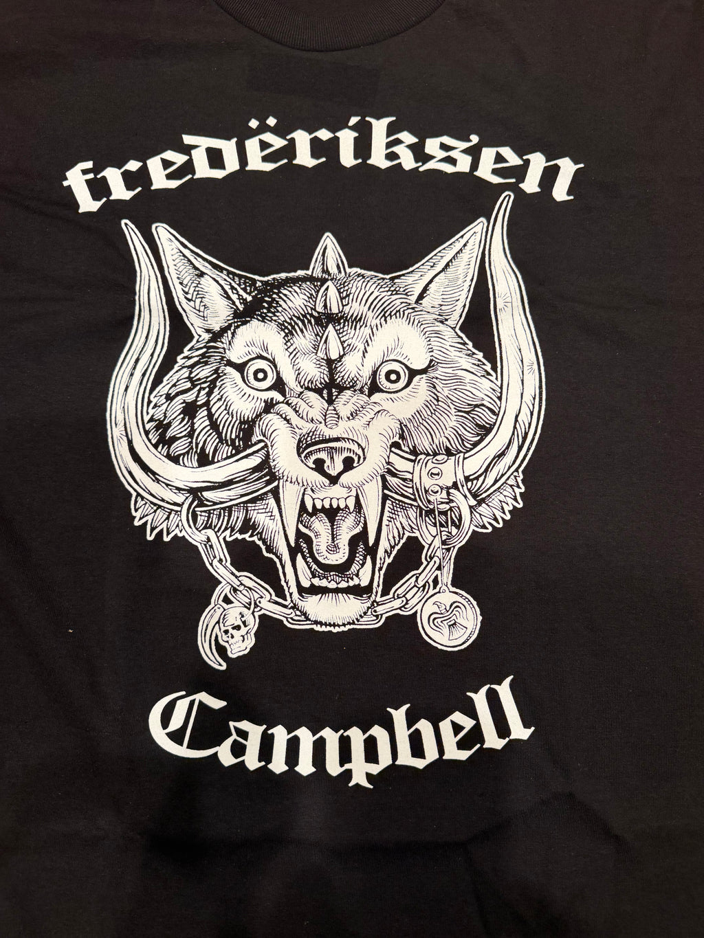 Frederiksen Campbell "Motörwolf" T-shirt (Black)