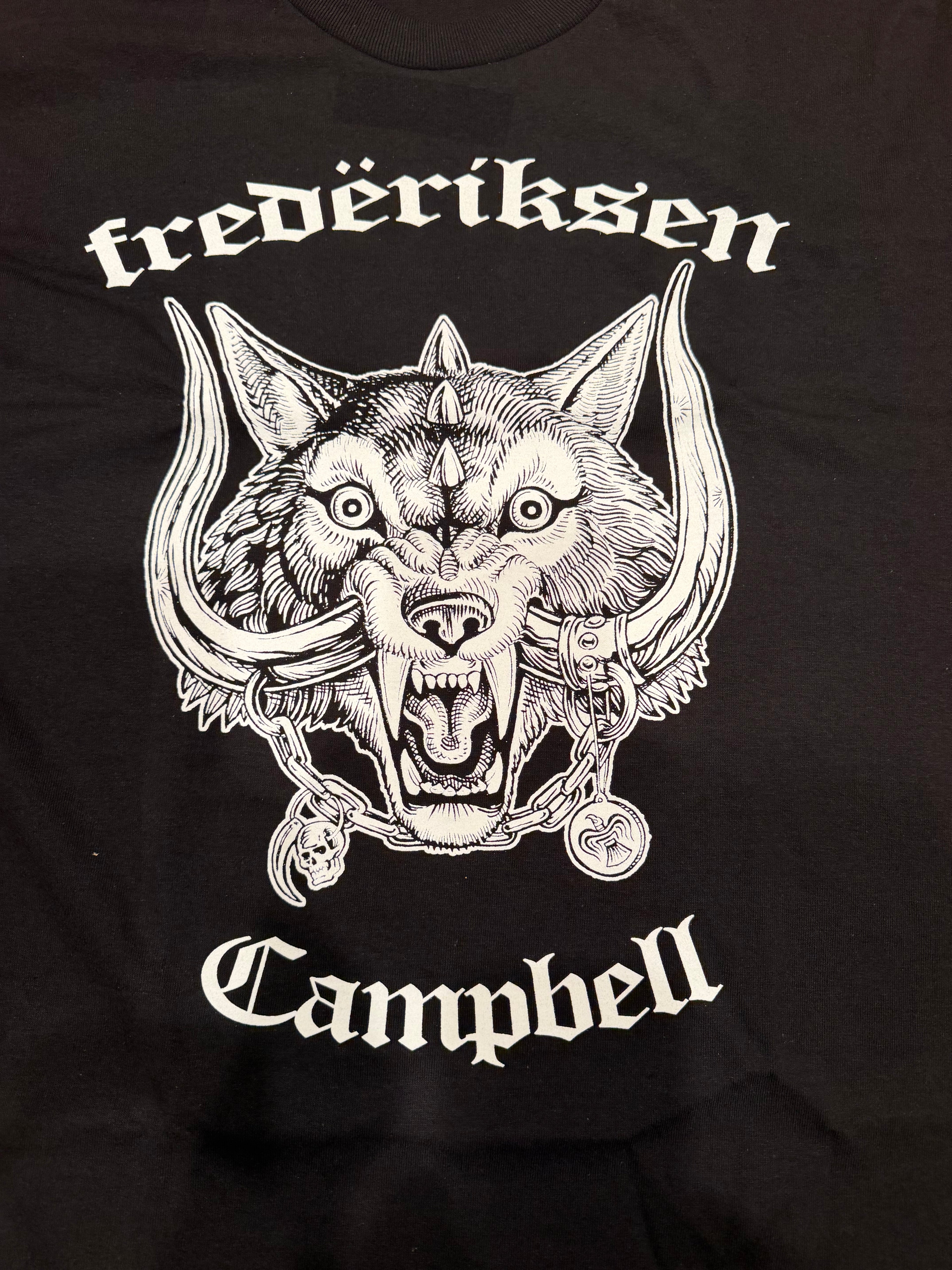 Frederiksen Campbell "Motörwolf" T-shirt (Black)